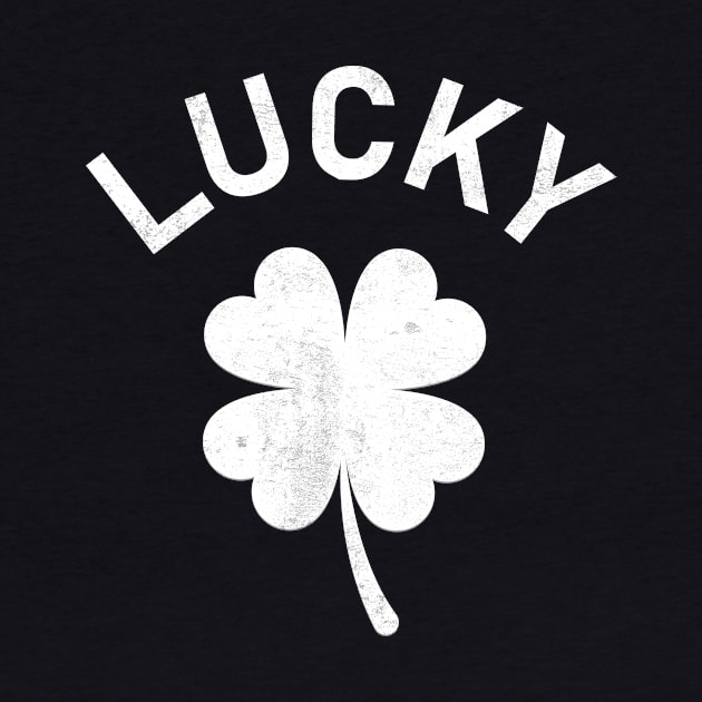 Lucky four leaf clover by WAADESIGN